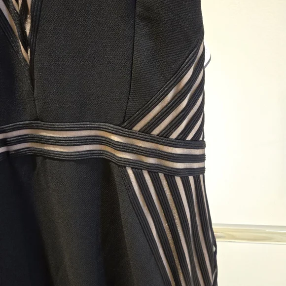 Avery G Illusion Hemline Mermaid Gown - Picture 7 of 13